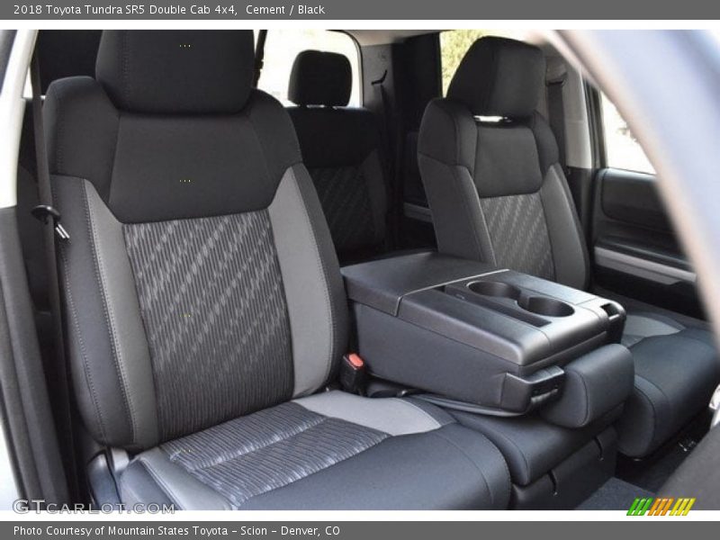 Cement / Black 2018 Toyota Tundra SR5 Double Cab 4x4
