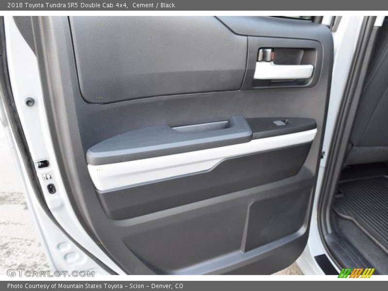 Cement / Black 2018 Toyota Tundra SR5 Double Cab 4x4