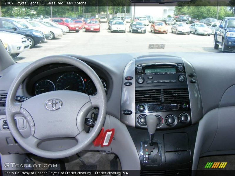 Salsa Red Pearl / Stone 2007 Toyota Sienna LE
