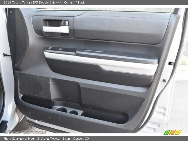 Cement / Black 2018 Toyota Tundra SR5 Double Cab 4x4