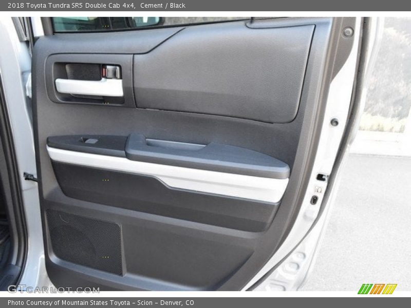 Cement / Black 2018 Toyota Tundra SR5 Double Cab 4x4