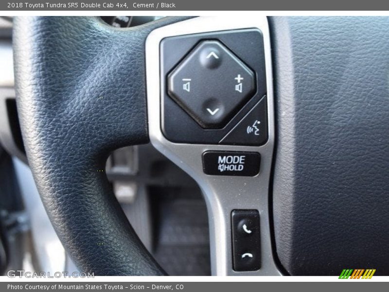 Cement / Black 2018 Toyota Tundra SR5 Double Cab 4x4