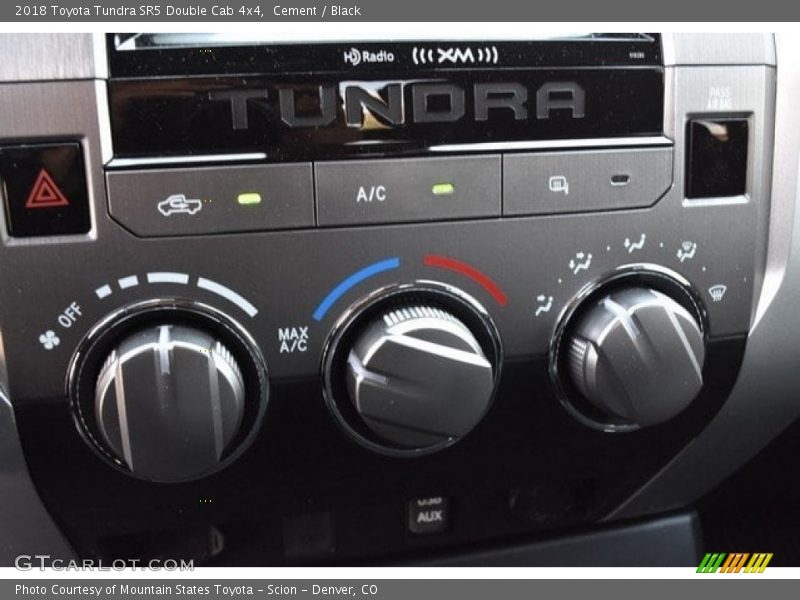 Cement / Black 2018 Toyota Tundra SR5 Double Cab 4x4