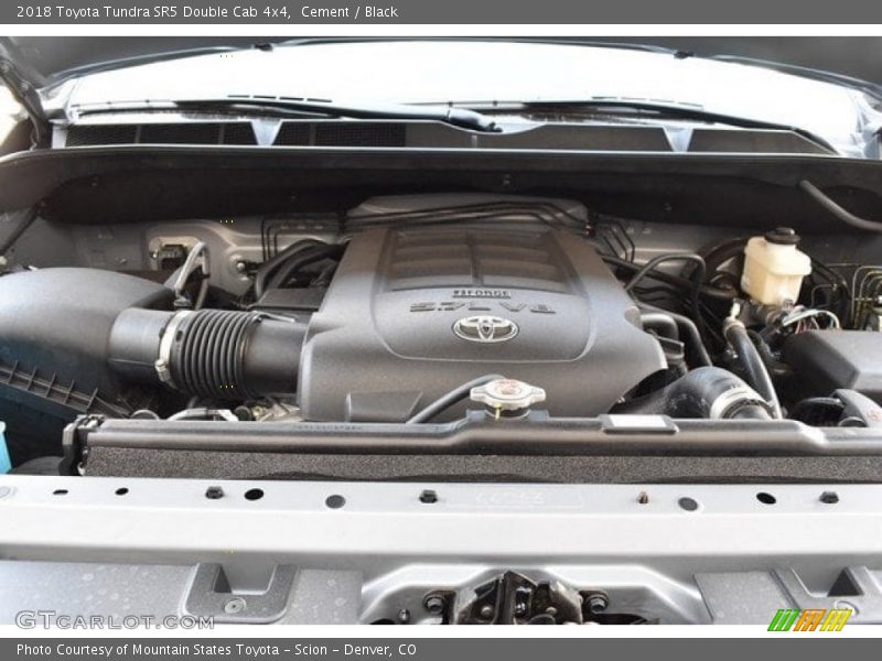 Cement / Black 2018 Toyota Tundra SR5 Double Cab 4x4