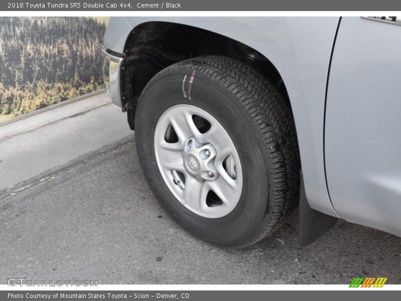 Cement / Black 2018 Toyota Tundra SR5 Double Cab 4x4