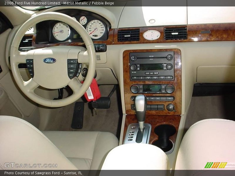 Merlot Metallic / Pebble Beige 2006 Ford Five Hundred Limited