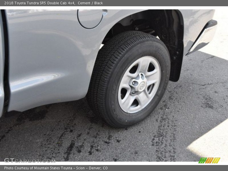 Cement / Black 2018 Toyota Tundra SR5 Double Cab 4x4