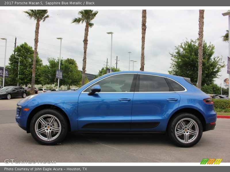  2017 Macan S Sapphire Blue Metallic