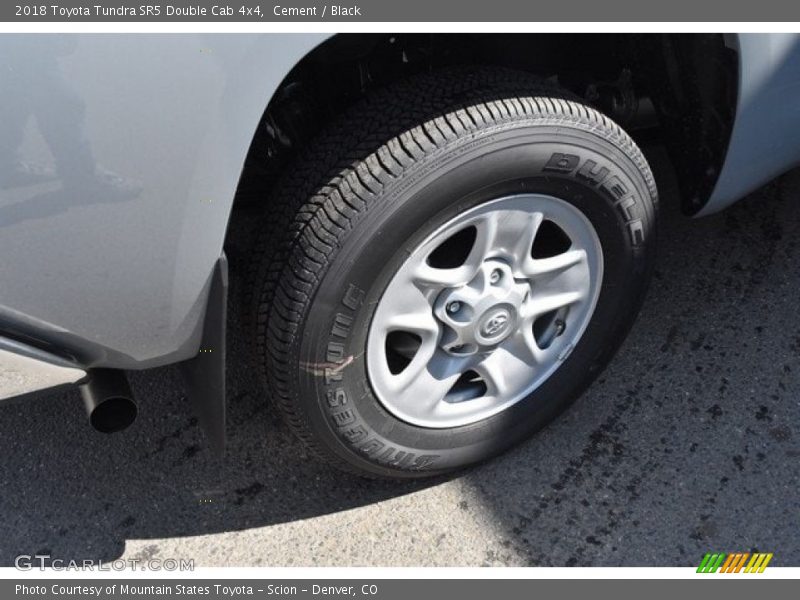 Cement / Black 2018 Toyota Tundra SR5 Double Cab 4x4