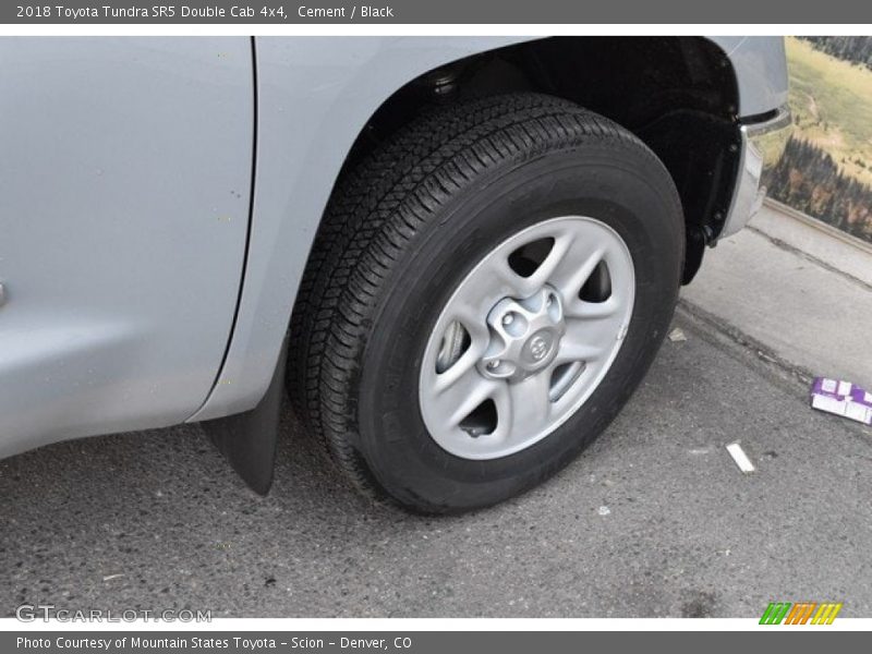 Cement / Black 2018 Toyota Tundra SR5 Double Cab 4x4