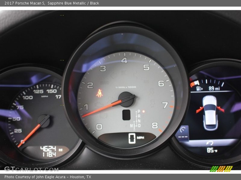  2017 Macan S S Gauges