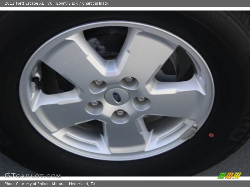 Ebony Black / Charcoal Black 2012 Ford Escape XLT V6
