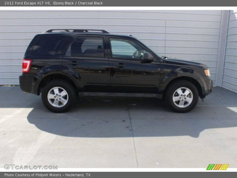 Ebony Black / Charcoal Black 2012 Ford Escape XLT V6
