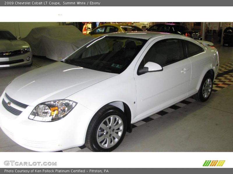 Summit White / Ebony 2009 Chevrolet Cobalt LT Coupe