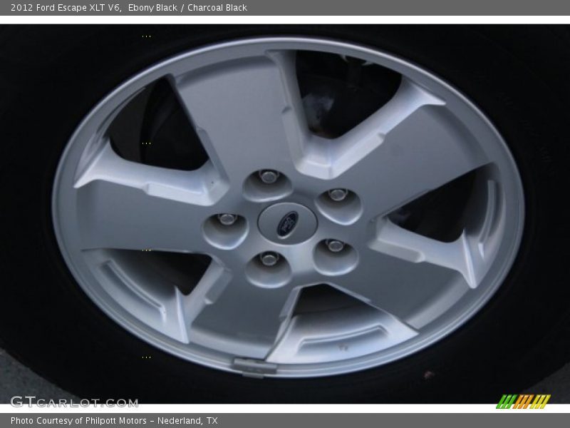 Ebony Black / Charcoal Black 2012 Ford Escape XLT V6