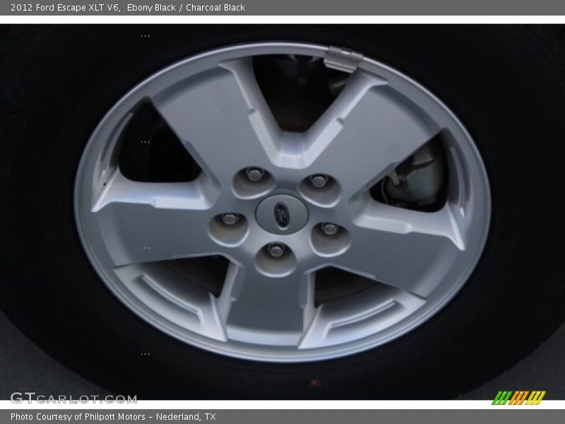Ebony Black / Charcoal Black 2012 Ford Escape XLT V6