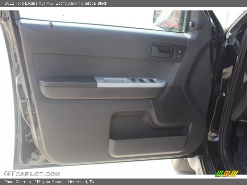 Ebony Black / Charcoal Black 2012 Ford Escape XLT V6