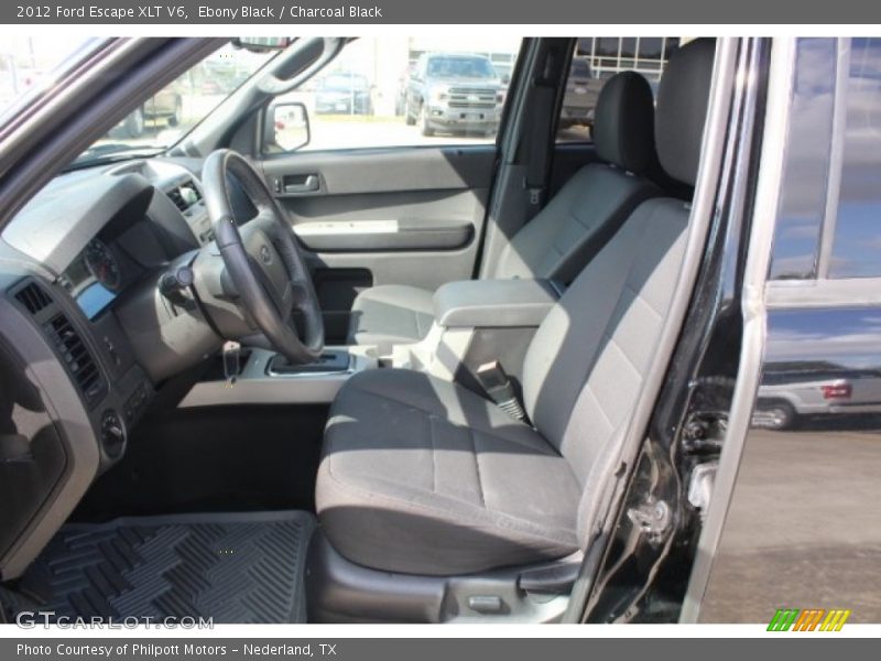 Ebony Black / Charcoal Black 2012 Ford Escape XLT V6