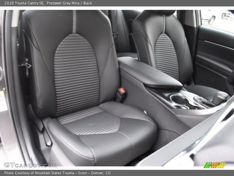 Predawn Gray Mica / Black 2018 Toyota Camry SE