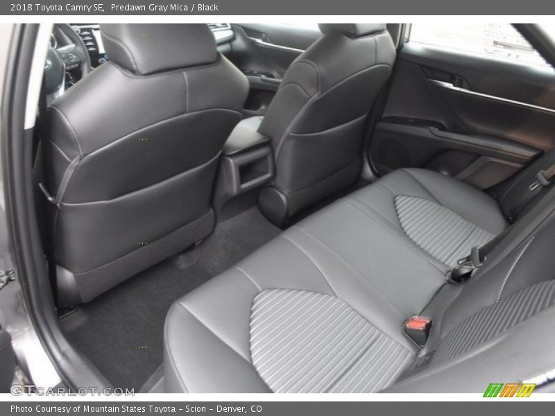 Predawn Gray Mica / Black 2018 Toyota Camry SE