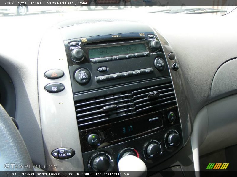 Salsa Red Pearl / Stone 2007 Toyota Sienna LE