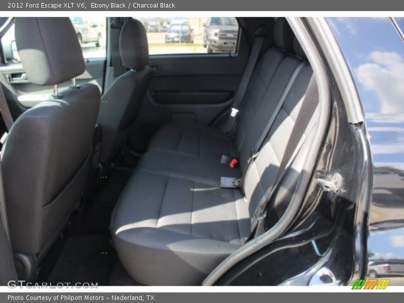 Ebony Black / Charcoal Black 2012 Ford Escape XLT V6