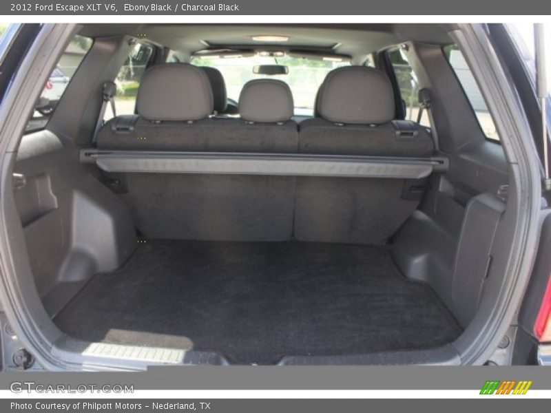 Ebony Black / Charcoal Black 2012 Ford Escape XLT V6