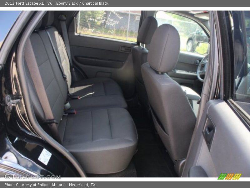 Ebony Black / Charcoal Black 2012 Ford Escape XLT V6