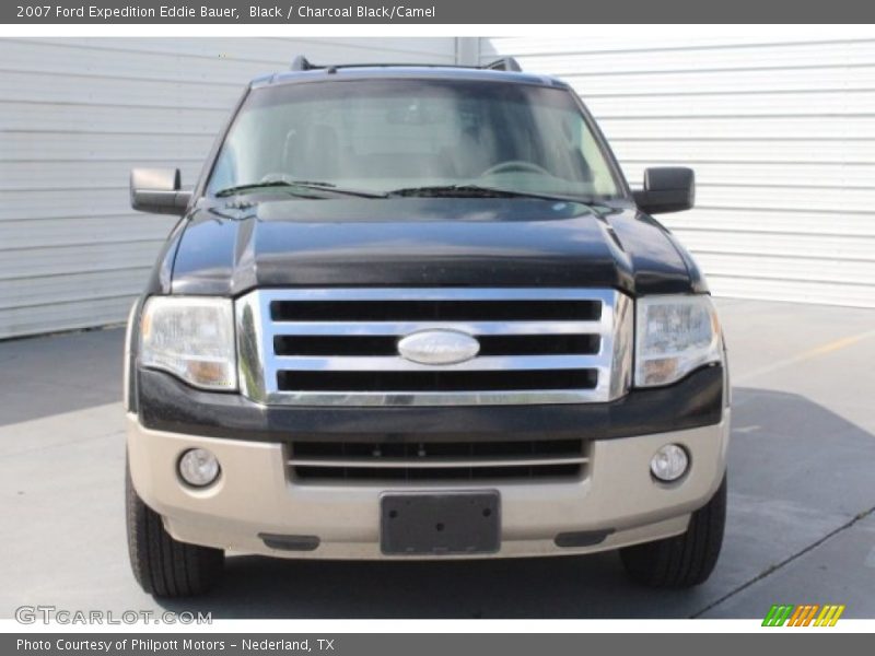 Black / Charcoal Black/Camel 2007 Ford Expedition Eddie Bauer