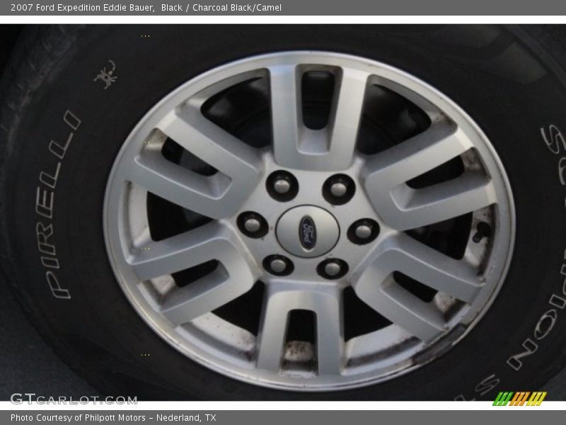 Black / Charcoal Black/Camel 2007 Ford Expedition Eddie Bauer