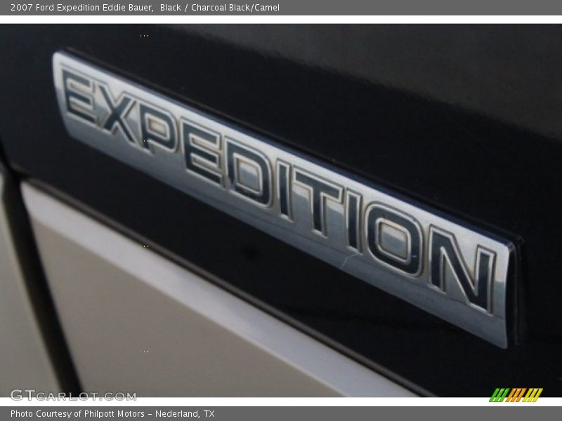 Black / Charcoal Black/Camel 2007 Ford Expedition Eddie Bauer