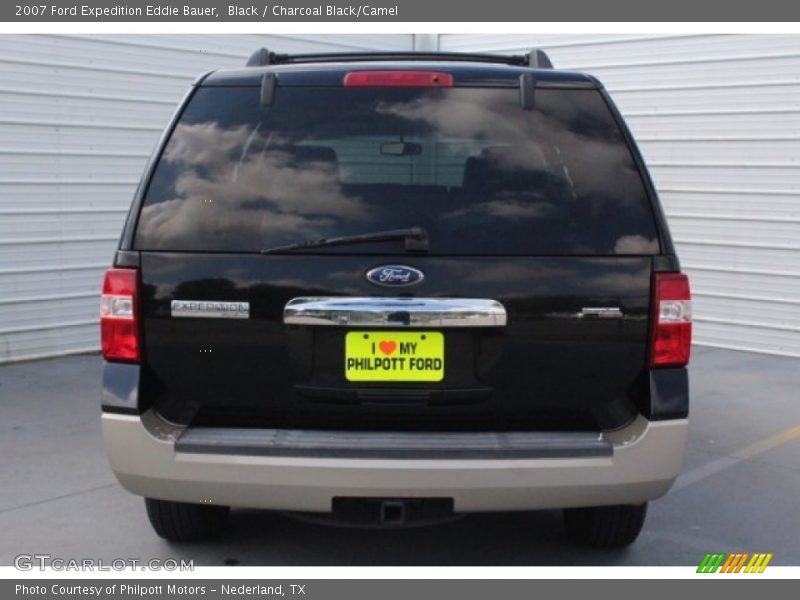 Black / Charcoal Black/Camel 2007 Ford Expedition Eddie Bauer