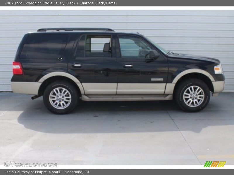 Black / Charcoal Black/Camel 2007 Ford Expedition Eddie Bauer