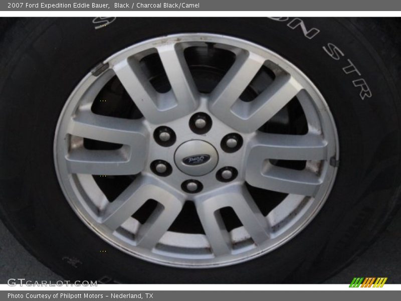 Black / Charcoal Black/Camel 2007 Ford Expedition Eddie Bauer