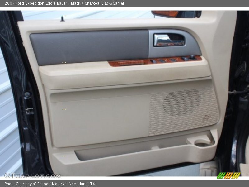 Black / Charcoal Black/Camel 2007 Ford Expedition Eddie Bauer