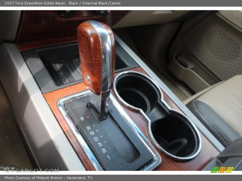 Black / Charcoal Black/Camel 2007 Ford Expedition Eddie Bauer