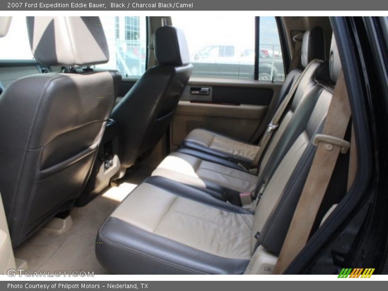 Black / Charcoal Black/Camel 2007 Ford Expedition Eddie Bauer