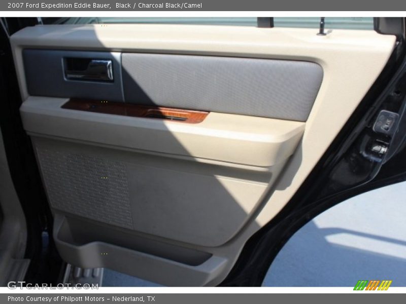 Black / Charcoal Black/Camel 2007 Ford Expedition Eddie Bauer