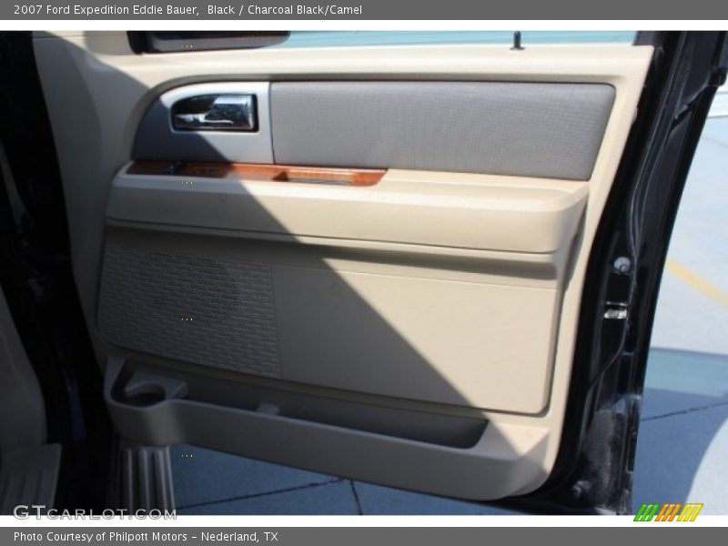 Black / Charcoal Black/Camel 2007 Ford Expedition Eddie Bauer
