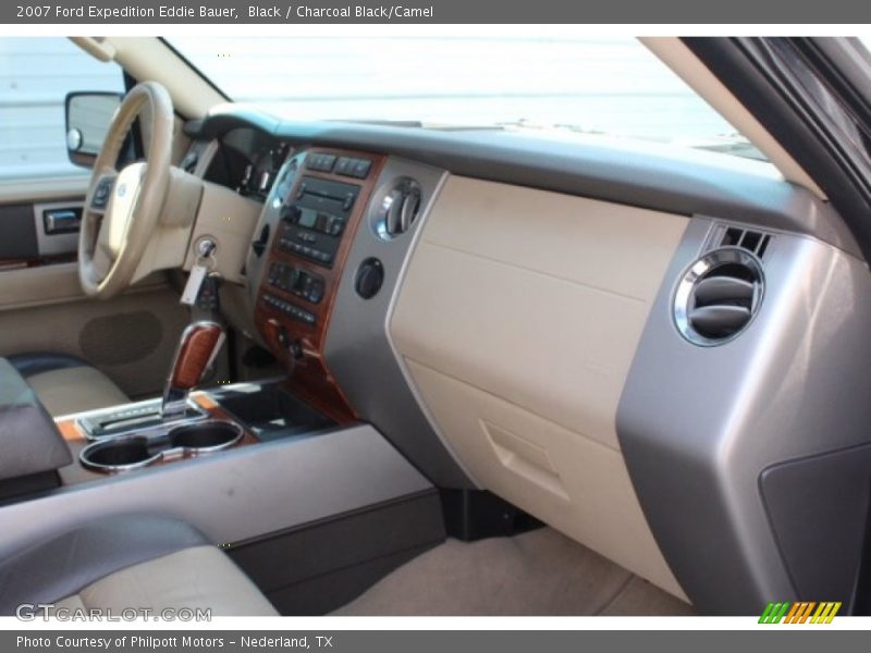 Black / Charcoal Black/Camel 2007 Ford Expedition Eddie Bauer