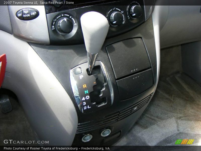 Salsa Red Pearl / Stone 2007 Toyota Sienna LE