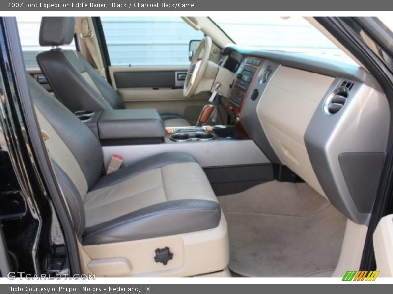 Black / Charcoal Black/Camel 2007 Ford Expedition Eddie Bauer