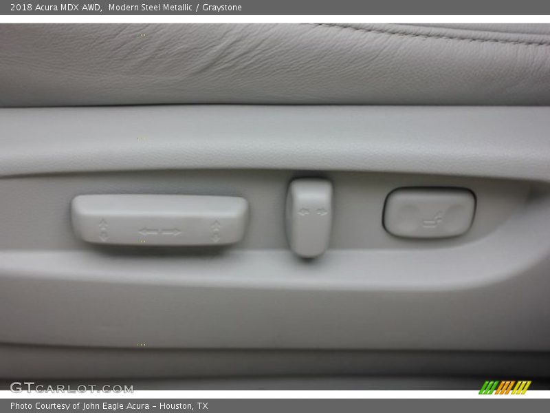 Modern Steel Metallic / Graystone 2018 Acura MDX AWD