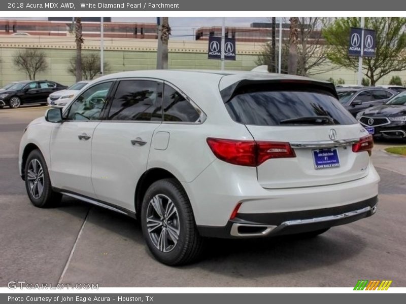 White Diamond Pearl / Parchment 2018 Acura MDX AWD