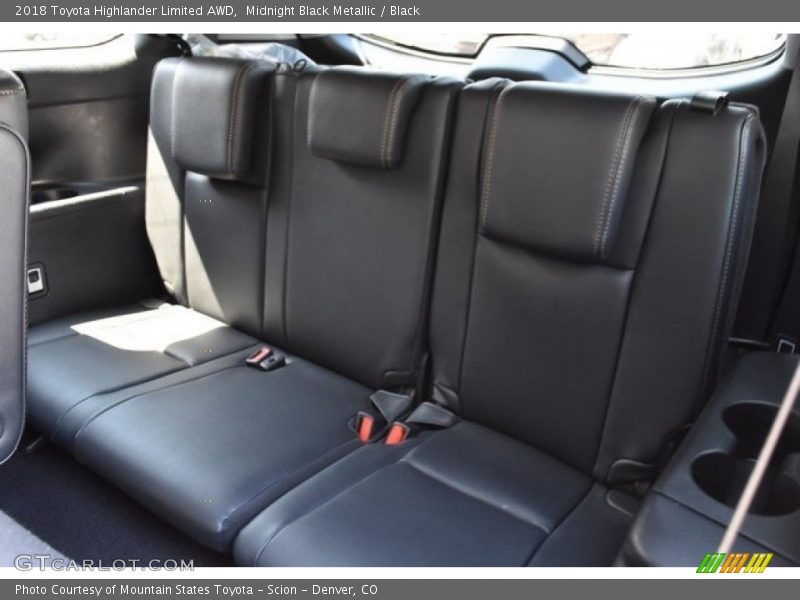 Midnight Black Metallic / Black 2018 Toyota Highlander Limited AWD