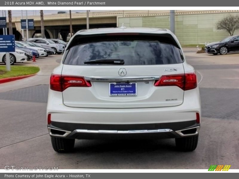 White Diamond Pearl / Parchment 2018 Acura MDX AWD