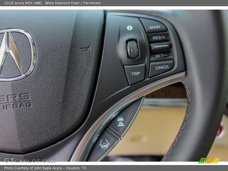 White Diamond Pearl / Parchment 2018 Acura MDX AWD