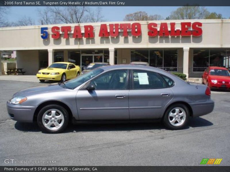 Tungsten Grey Metallic / Medium/Dark Flint Grey 2006 Ford Taurus SE