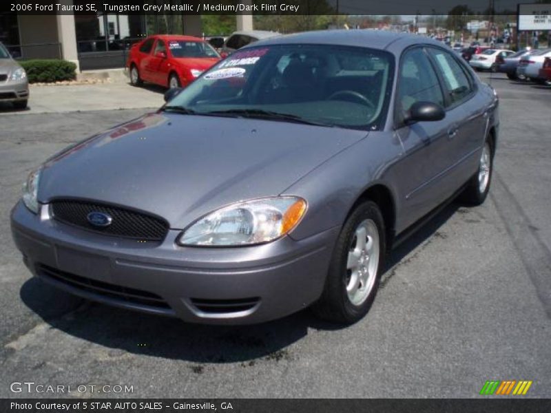 Tungsten Grey Metallic / Medium/Dark Flint Grey 2006 Ford Taurus SE