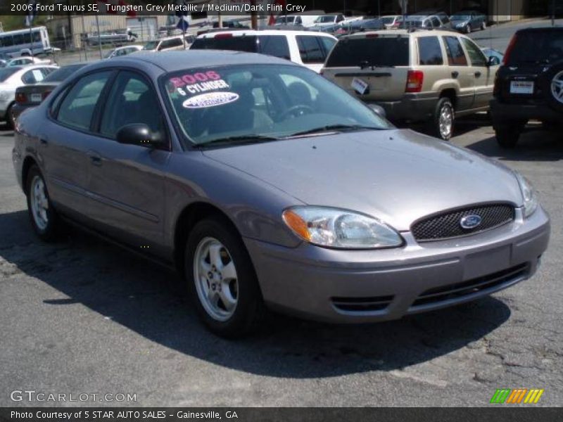 Tungsten Grey Metallic / Medium/Dark Flint Grey 2006 Ford Taurus SE